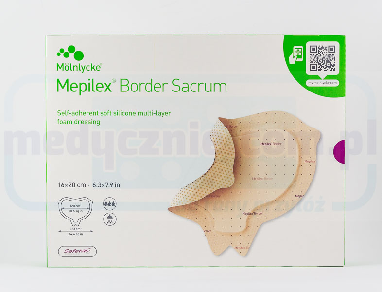 Mepilex Bordüre Kreuzbein 16cm* 20cm 1St.